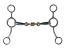 Showman Showman Stainless Steel JR Cowhorse Dogbone Bit