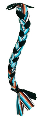 Showman Showman Teal Serape Print Braid-In Lycra Tail Bag