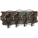 Tough-1 Tough1 Western Themed 4 Hook Racks