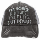 BHW Roll My Eyes Out Loud Hat