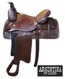 Buffalo Buffalo 16" Argentina Cow Leather Roping Saddle