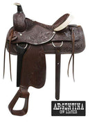 Buffalo Buffalo 16" Argentina Cow Leather Roping Saddle