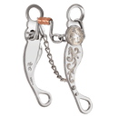 Classic Equine Classic Equine Roper Collection Square Port with Rollers Bit