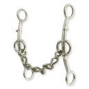 Classic Equine Goostree Double Gag Chain Short Shank Bit