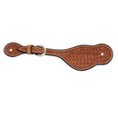 Cowboy Tack Cowboy Tack Youth Golden Leather Spider Stamp Buckaroo Spur Straps