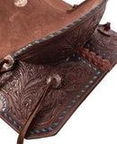 Double T 10", 12" Double T Pony Hard Seat Roper Style Saddles