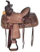 Double T 10" Double T Bear Trap Hard Seat Saddle