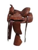 Double T 10" Double T Pony Saddle With Tapedero Stirrups