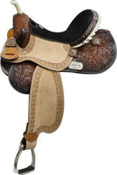 Double T Double T Nickle Barrel Racer Barrel Saddle