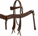 Double T Double T Tooled Saddle Set