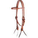Martin Saddlery Martin Saddlery Chestnut Skirting Browband Headstall