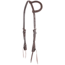 Martin Saddlery Martin Saddlery Chocolate Roughout One Ear Headstall