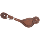 Martin Saddlery Martin Saddlery Chocolate Roughout Tombstone Spur Straps