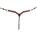 Martin Saddlery Martin Saddlery Floral Tooled Breastcollar