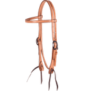 Martin Saddlery Martin Saddlery Natural Skirting Browband Headstall