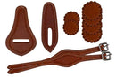 Showman 10 Piece Saddle Leather Replacement Kit