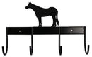 Showman 4 Hook Horse Flat Tack Bar
