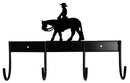 Showman 4 Hook Pleasure Horse Flat Tack Bar