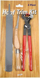 Showman 4pc Hoof Trim Kit