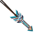 Showman 6.5" Hand Painted Tie On Saddle Arrow