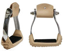 Showman Aluminum Sure Grip Stirrups