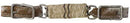 Showman Hair On Cowhide Curb Strap