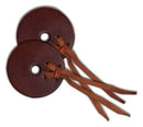 Showman Leather Bit Guards