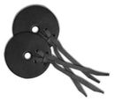 Showman Leather Bit Guards