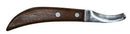 Showman Professional Quality Right Handed Hoof Knife With Wooden Handle