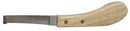 Showman Right Handed Hoof Knife With Wooden Handle