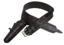 Showman Showman 22 Caliber Dark Oil Tooled Leather Western Gun Holster And Belt