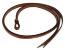 Showman Showman 4' Leather Over and Under Whip