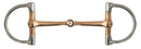 Showman Showman 5" Copper Snaffle D Ring Bit