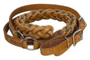 Showman Showman 7' Argentina Cow Leather Contest Reins