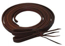 Showman Showman 8ft x 1/2" Oiled Harness Leather Split Reins