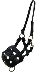 Showman Showman Adjustable Nylon Grazing Muzzle