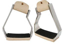 Showman Showman Angled Aluminum Stirrups