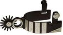 Showman Showman Antique Brown Spur With Engraved Silver Overlays
