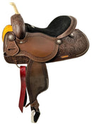 Showman Showman Argentina Cow Leather Barrel Saddle