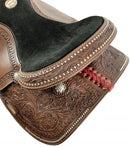 Showman Showman Argentina Cow Leather Barrel Saddle