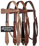 Showman Showman Argentina Cow Leather Headstall