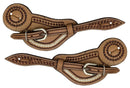 Showman Showman Argentina Cow Leather Men's Spur Straps