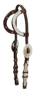 Showman Showman Argentina Cow Leather Show Headstall