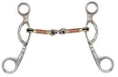 Showman Showman Argentine Snaffle With Dogbone Mouth