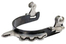 Showman Showman Blued Steel Humane Rowel Bumper Spurs