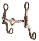 Showman Showman Brown Steel Bit with Engraved Copper Studs