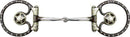 Showman Showman Brown Steel Bit With Silver Accents And Texas Star