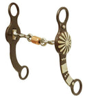 Showman Showman Brown Steel Concho Style Bit