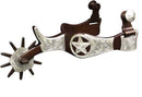 Showman Showman Brown Steel Texas Star Spur