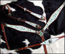 Showman Showman Cactus Print One Ear Headstall Set